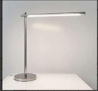 Hand Swept White LED Eye-caring Durable Desk Lamp 