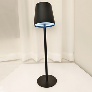Round Bottom Simple Desk Lamp Black