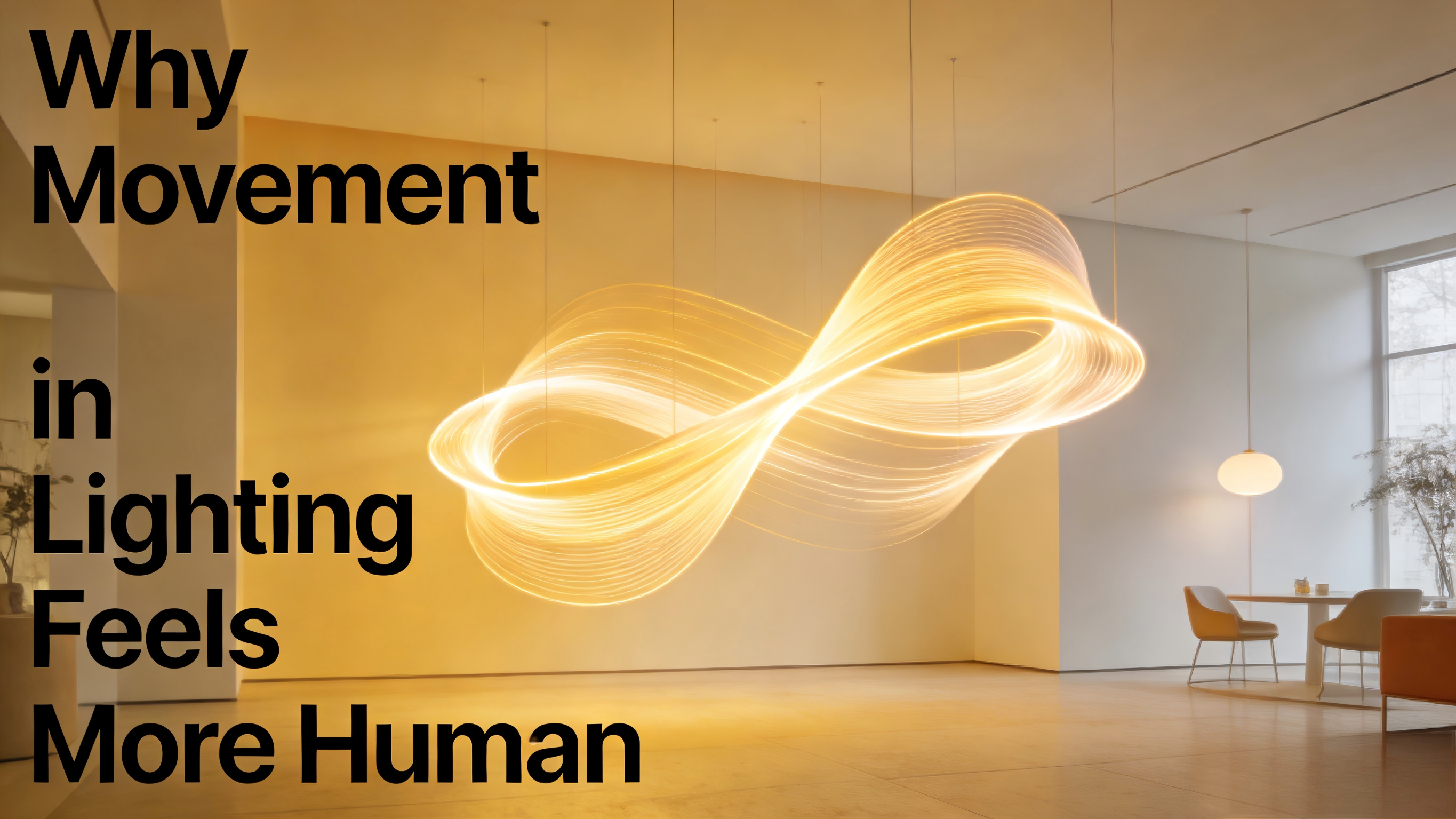 Why Movement in Lighting Feels More Human？